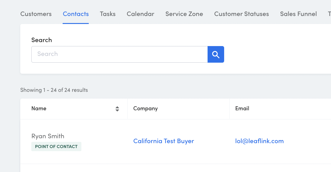 Adding and Editing Contacts
