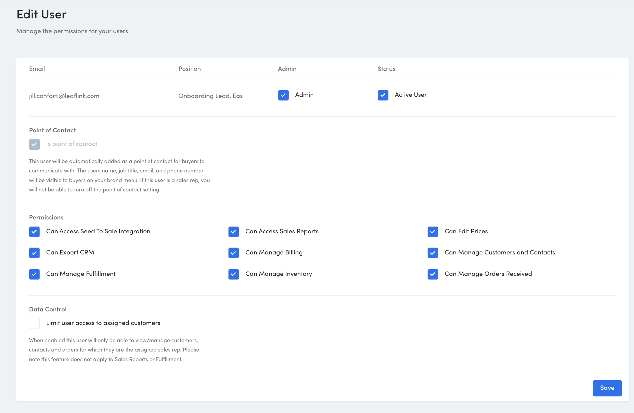 Adding and Editing Contacts
